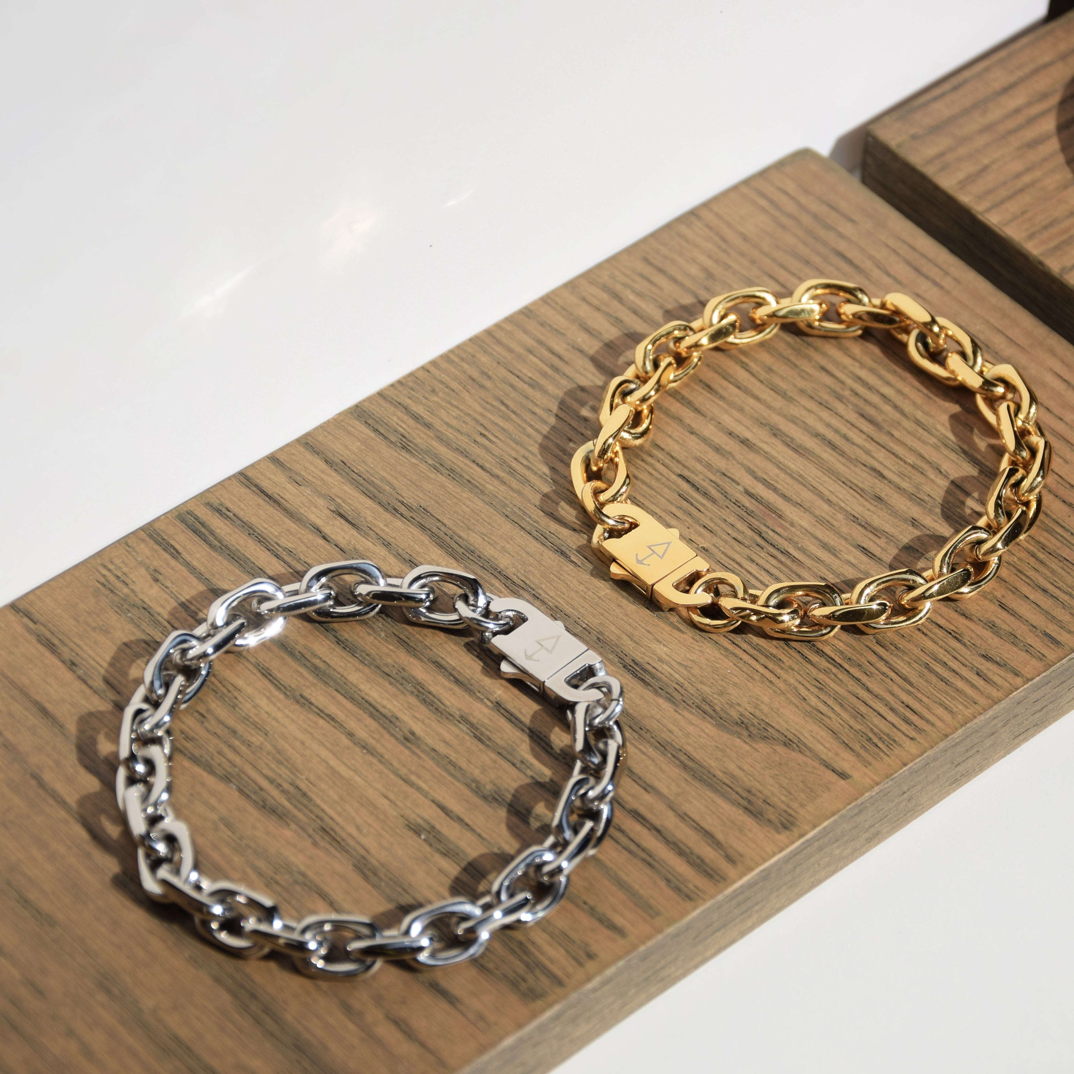 Edelstahl-Armbänder