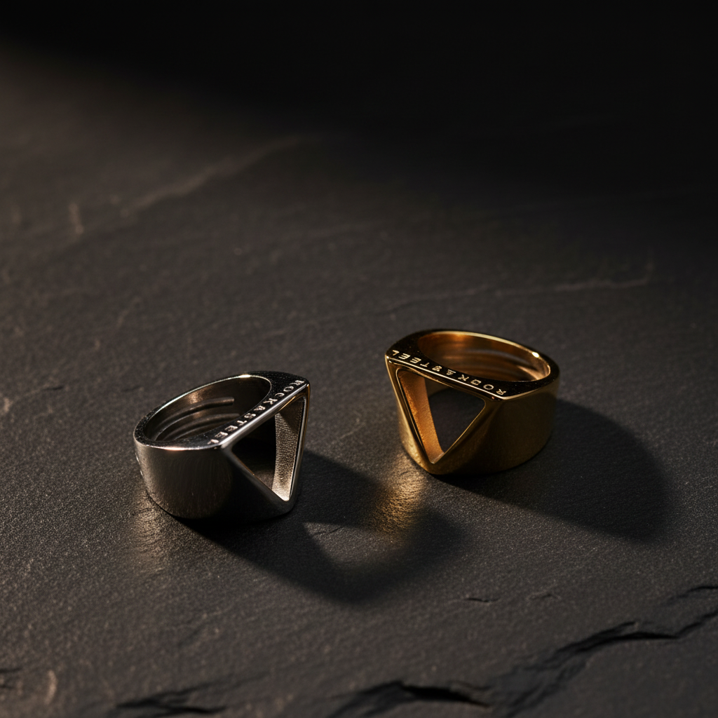Ring TRIANGLE OF LIFE - ROCK & STEEL GERMANY