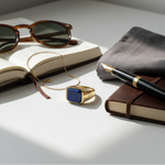 Ring NEPTUNE LAPISLAZULI | 925 Silber | vergoldet - ROCK & STEEL GERMANY