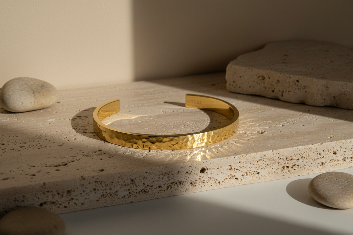 Armreif WATER - ROCK & STEEL GERMANY