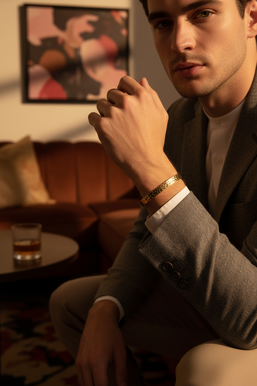 Armreif WATER - ROCK & STEEL GERMANY