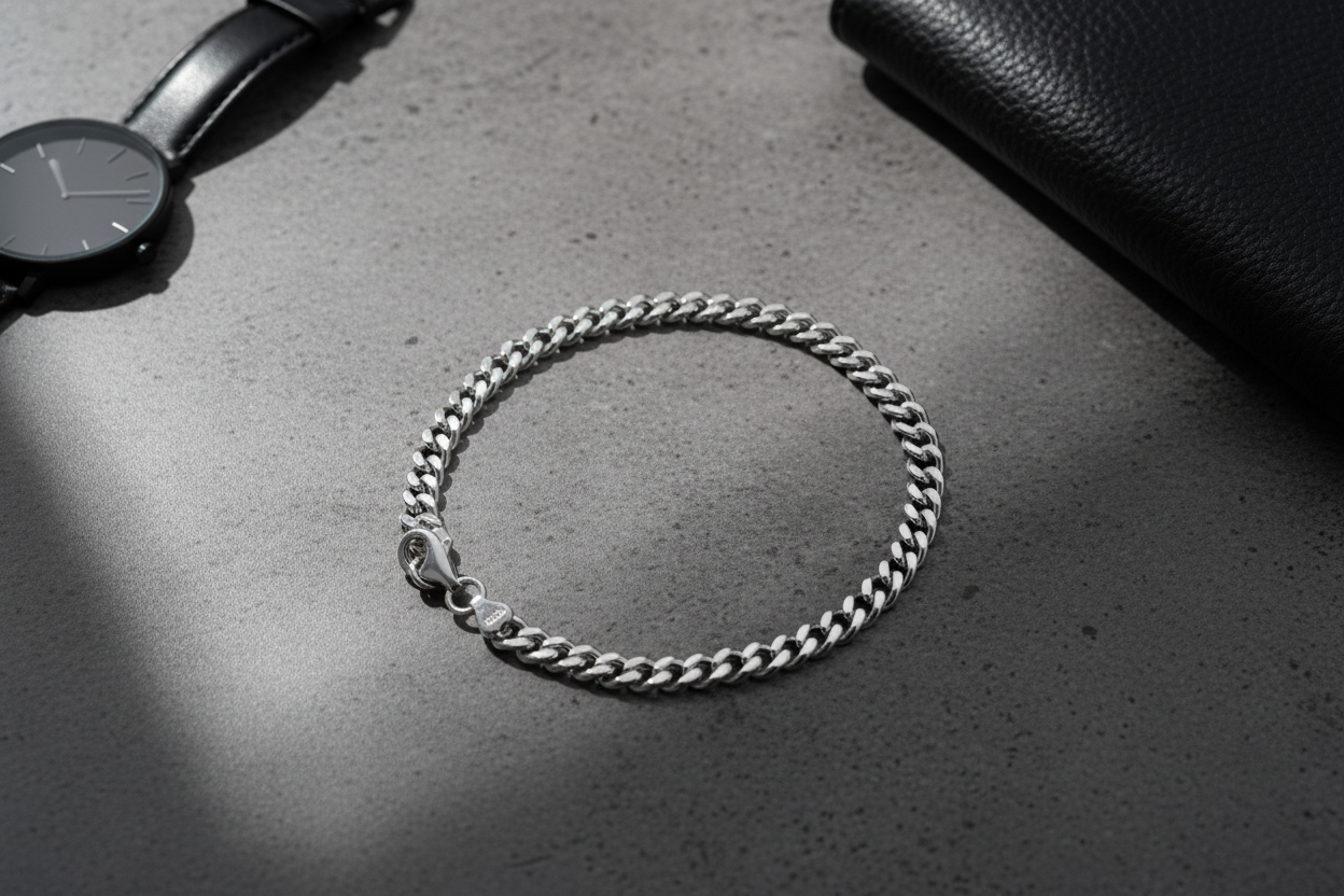 Armband CUBAN | 925 SILBER - ROCK & STEEL GERMANY