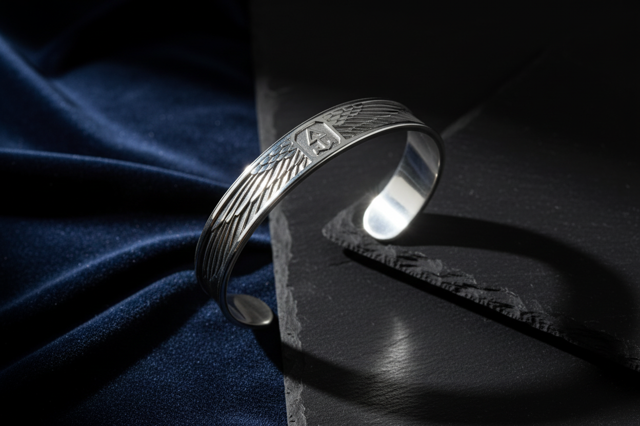 Armreif WINGED SUN - ROCK & STEEL GERMANY