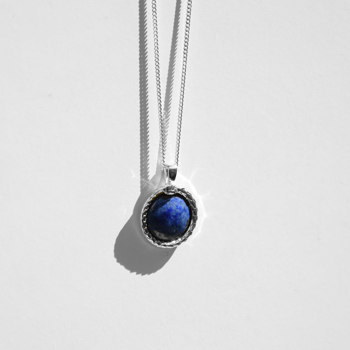 Kette ETERNITY LAPISLAZULI | 925 SILBER - ROCK & STEEL GERMANY