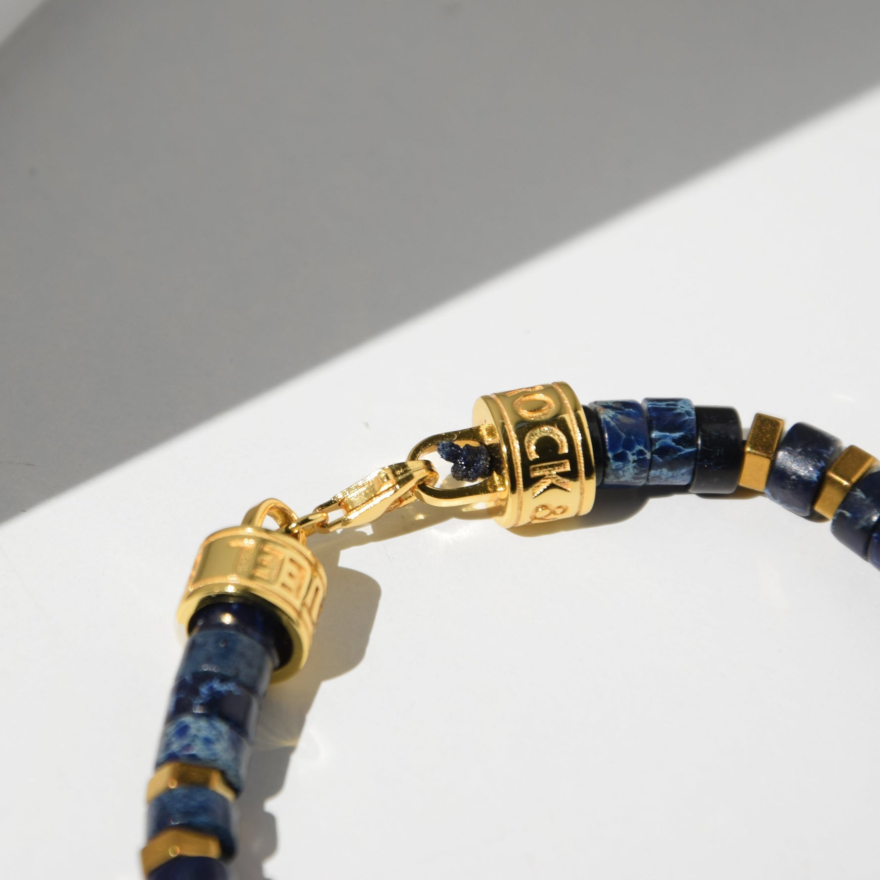 Armband MANTRA | BLUE SEA | 925 SILBER - ROCK & STEEL GERMANY