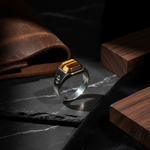 Ring HORUS TIGEREYE | 925 Silber - ROCK & STEEL GERMANY