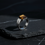 Ring HORUS TIGEREYE | 925 Silber - ROCK & STEEL GERMANY