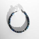 Armband MANTRA | BLUE SEA | 925 SILBER - ROCK & STEEL GERMANY