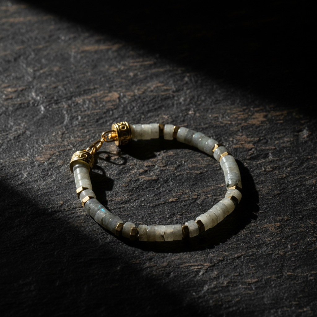 Armband MANTRA | GREY CLOUDS | 925 SILBER - ROCK & STEEL GERMANY