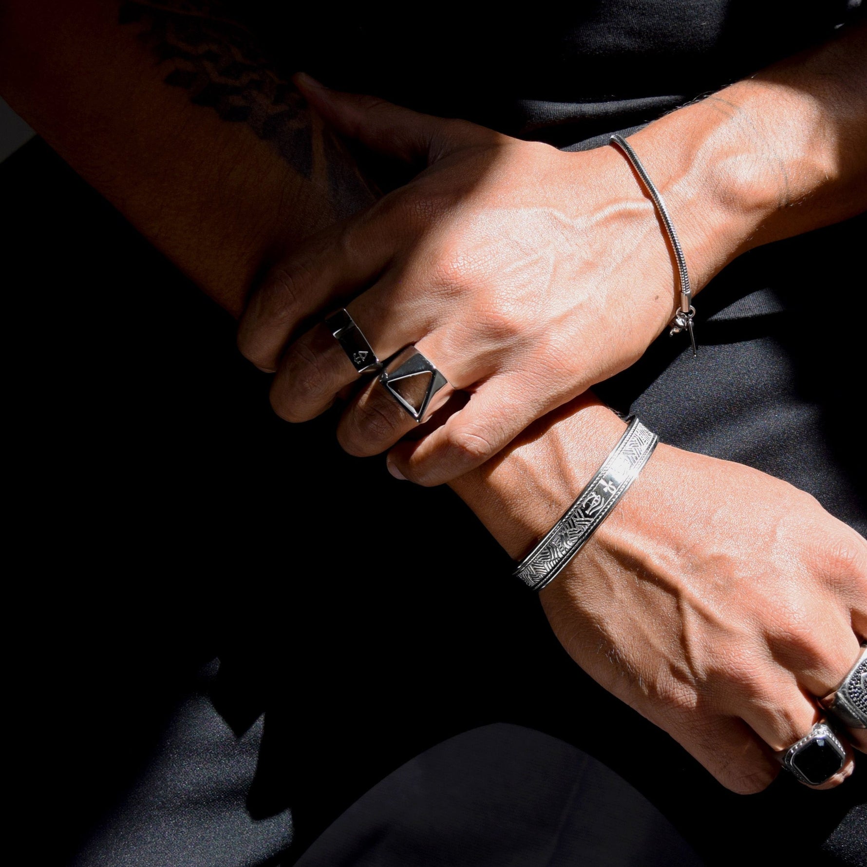 Ring TRIANGLE OF LIFE - ROCK & STEEL GERMANY