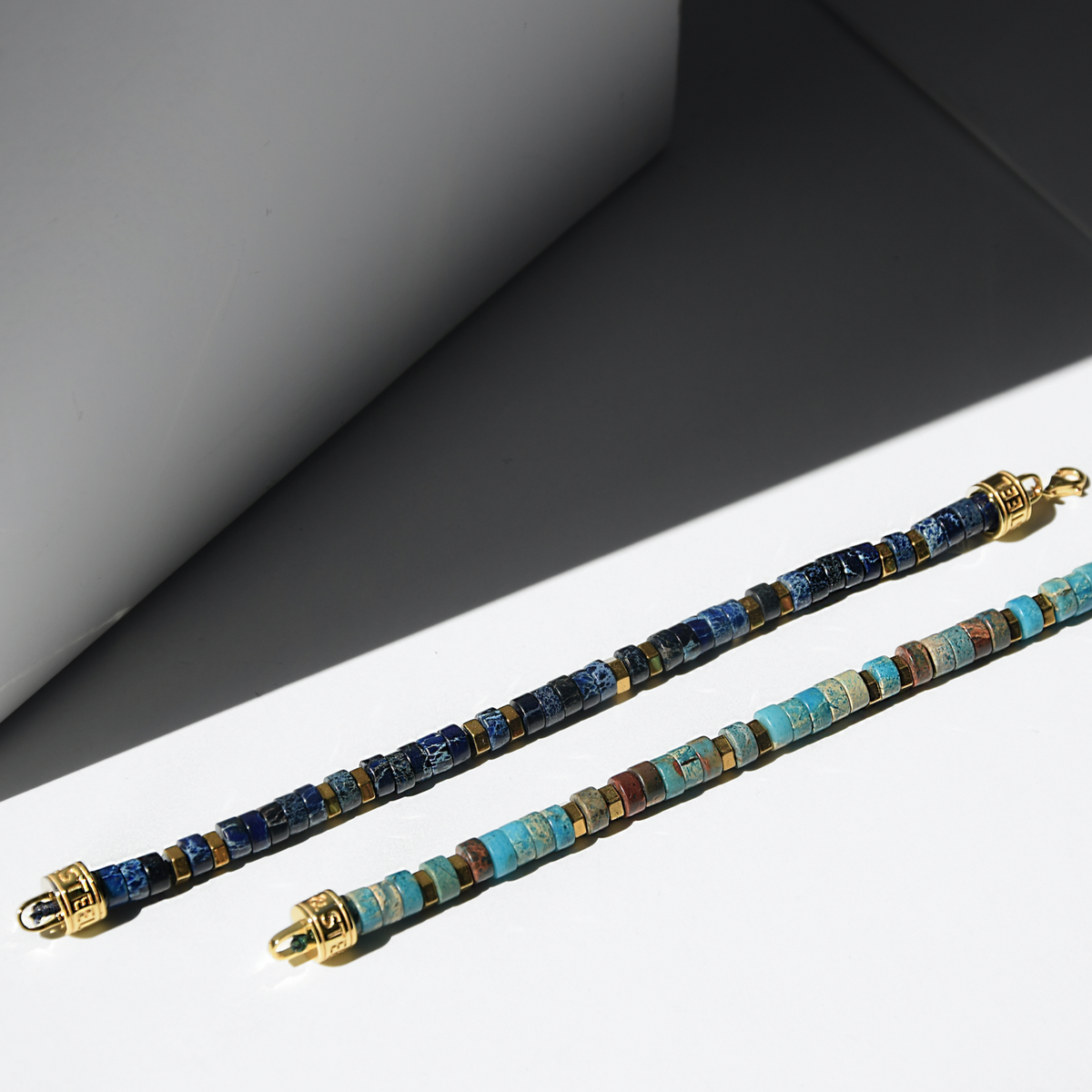 Armband MANTRA | BLUE SEA | 925 SILBER - ROCK & STEEL GERMANY