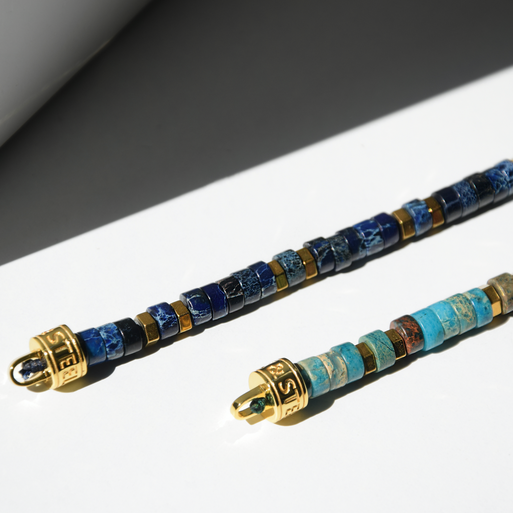 Armband MANTRA | BLUE SEA | 925 SILBER - ROCK & STEEL GERMANY