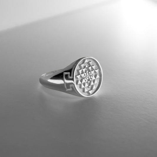 Ring SHREE YANTRA | 925 Silber