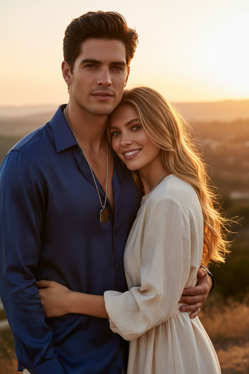 Kette ZEUS TIGEREYE - ROCK & STEEL GERMANY