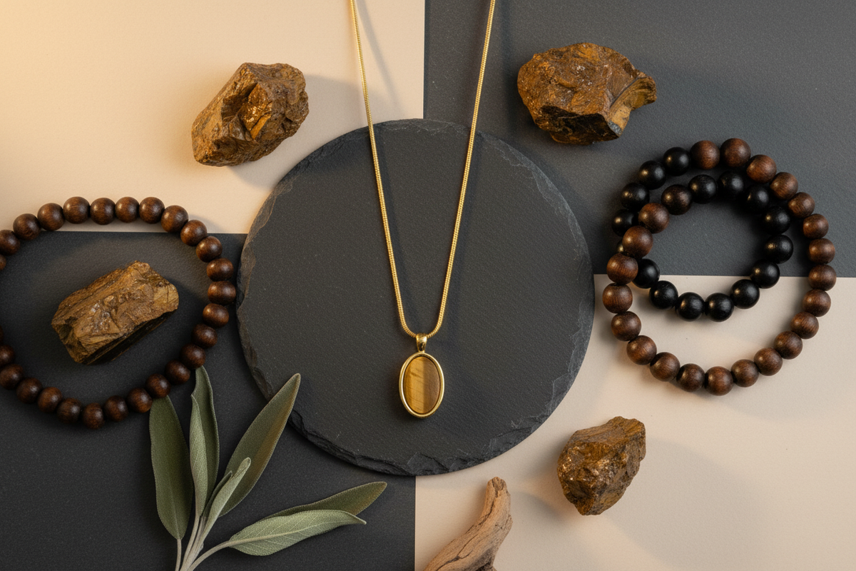 Kette DEUS TIGERAUGE - ROCK & STEEL GERMANY