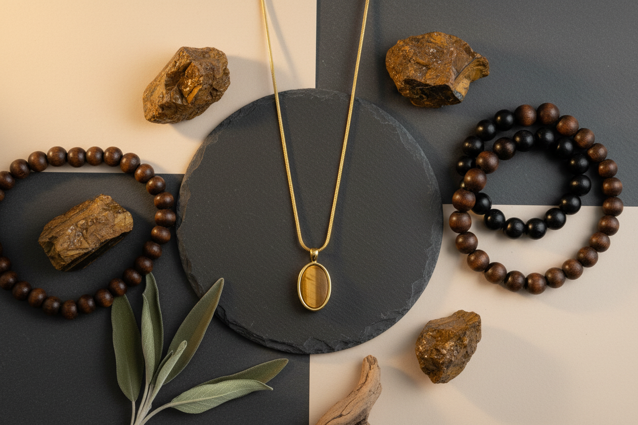 Kette DEUS TIGERAUGE - ROCK & STEEL GERMANY