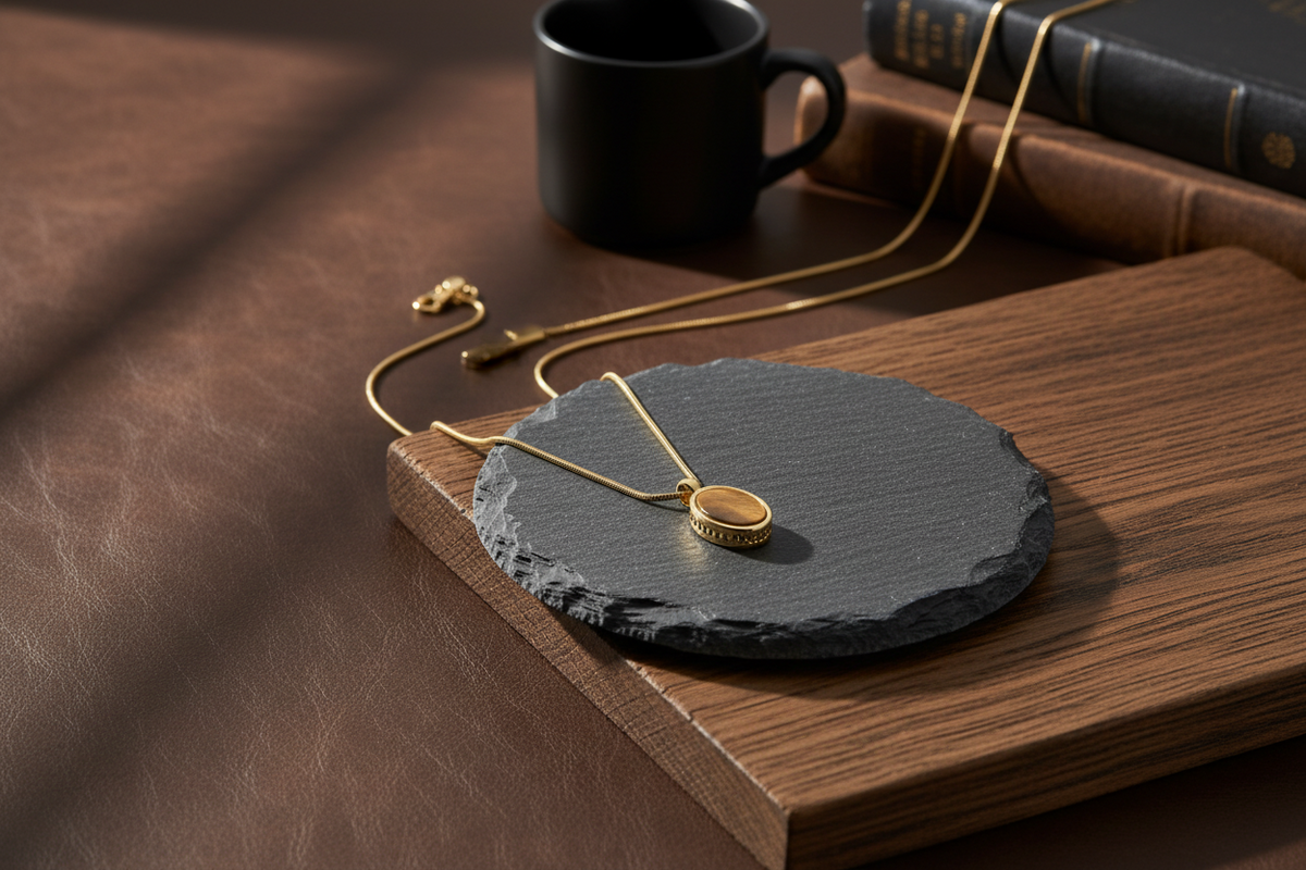 Kette DEUS TIGERAUGE - ROCK & STEEL GERMANY