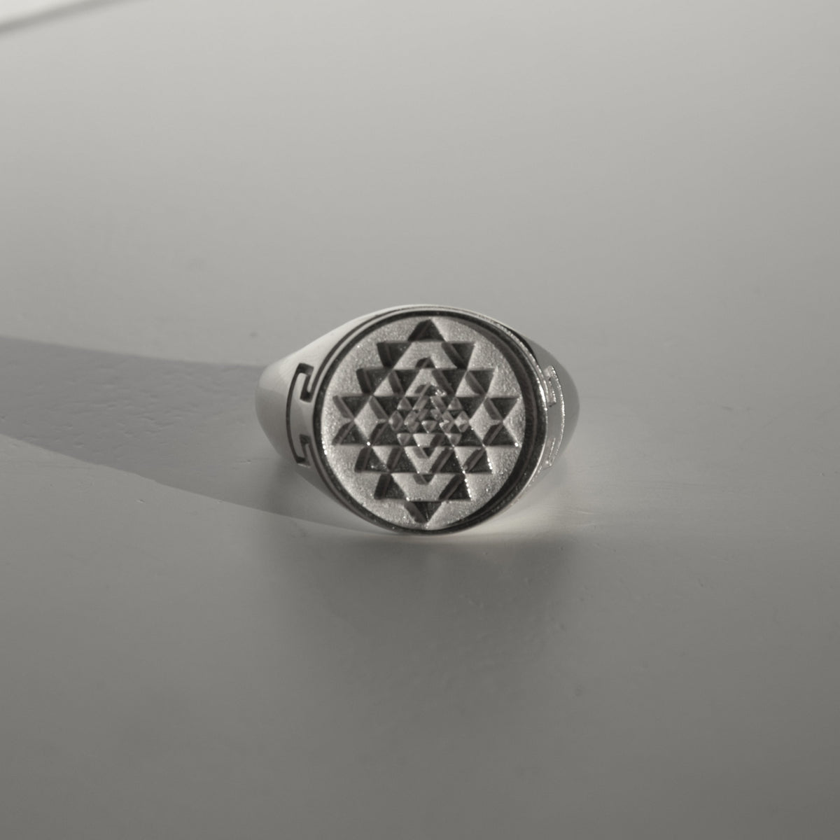 Ring SHREE YANTRA | 925 Silber - ROCK & STEEL GERMANY