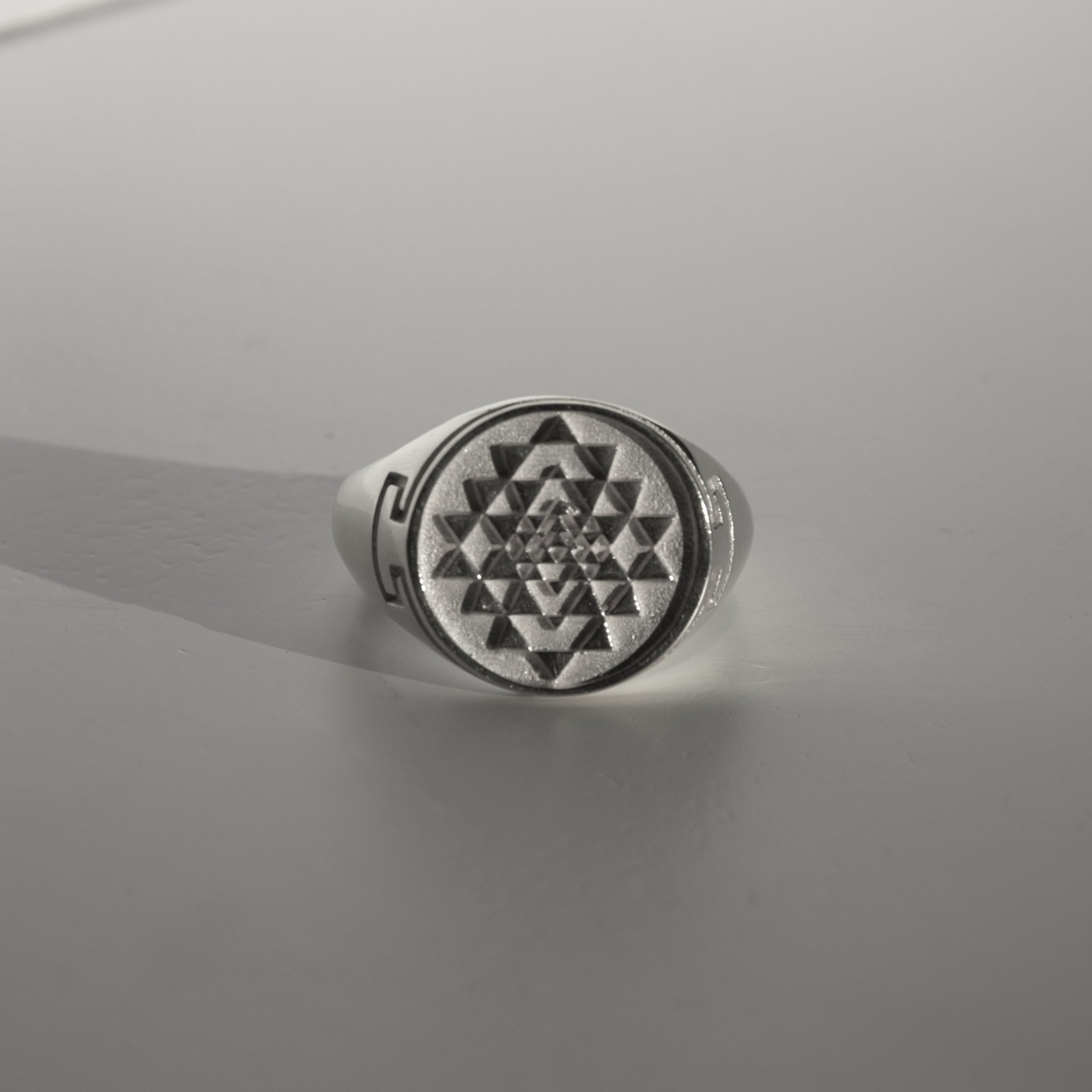 Ring SHREE YANTRA | 925 Silber - ROCK & STEEL GERMANY