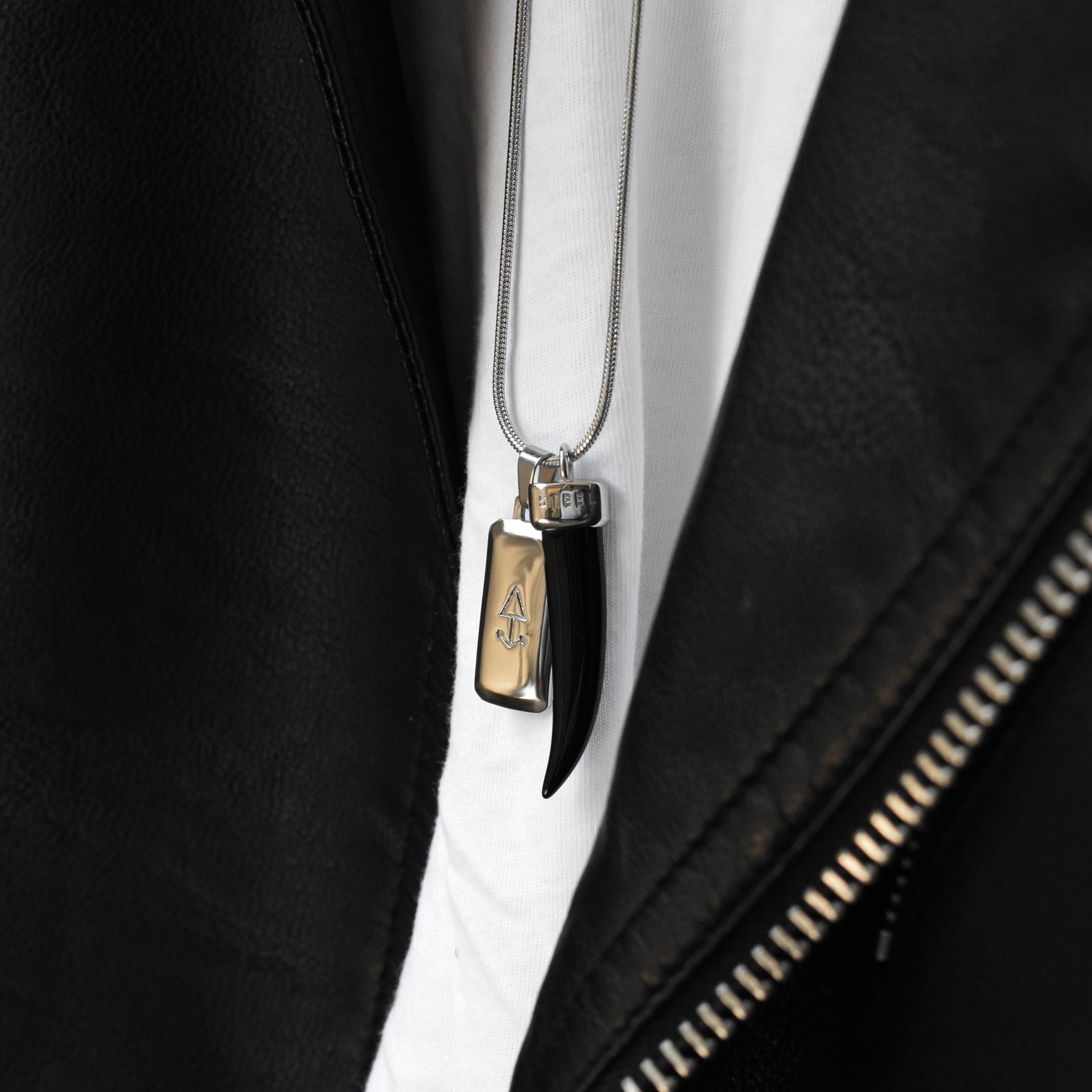 Set WILD & UNITY - Gold Halsketten - Silber Halsketten - Halsketten für Herren - ROCK & STEEL GERMANY