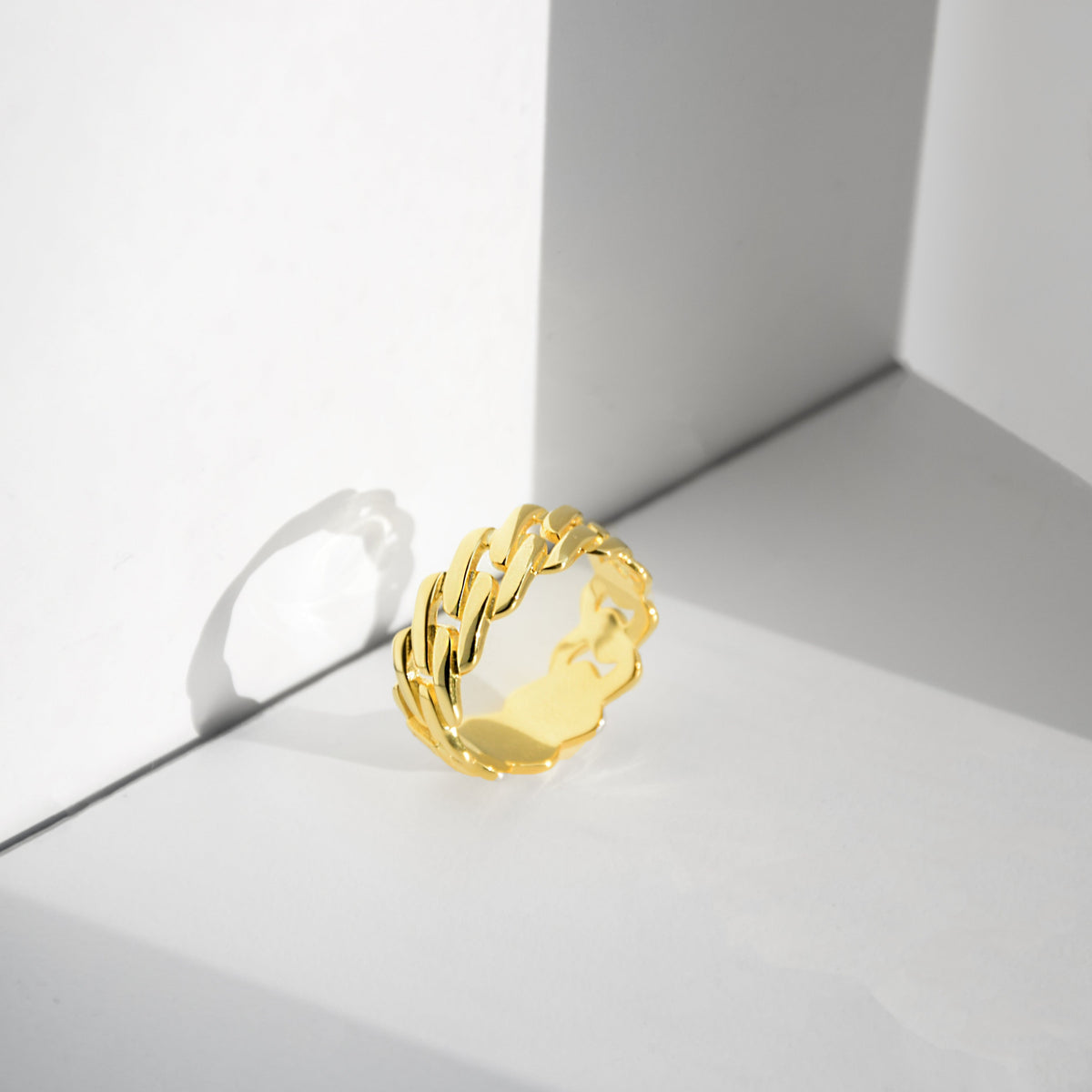 Ring CUBAN | 925 Silber - ROCK & STEEL GERMANY