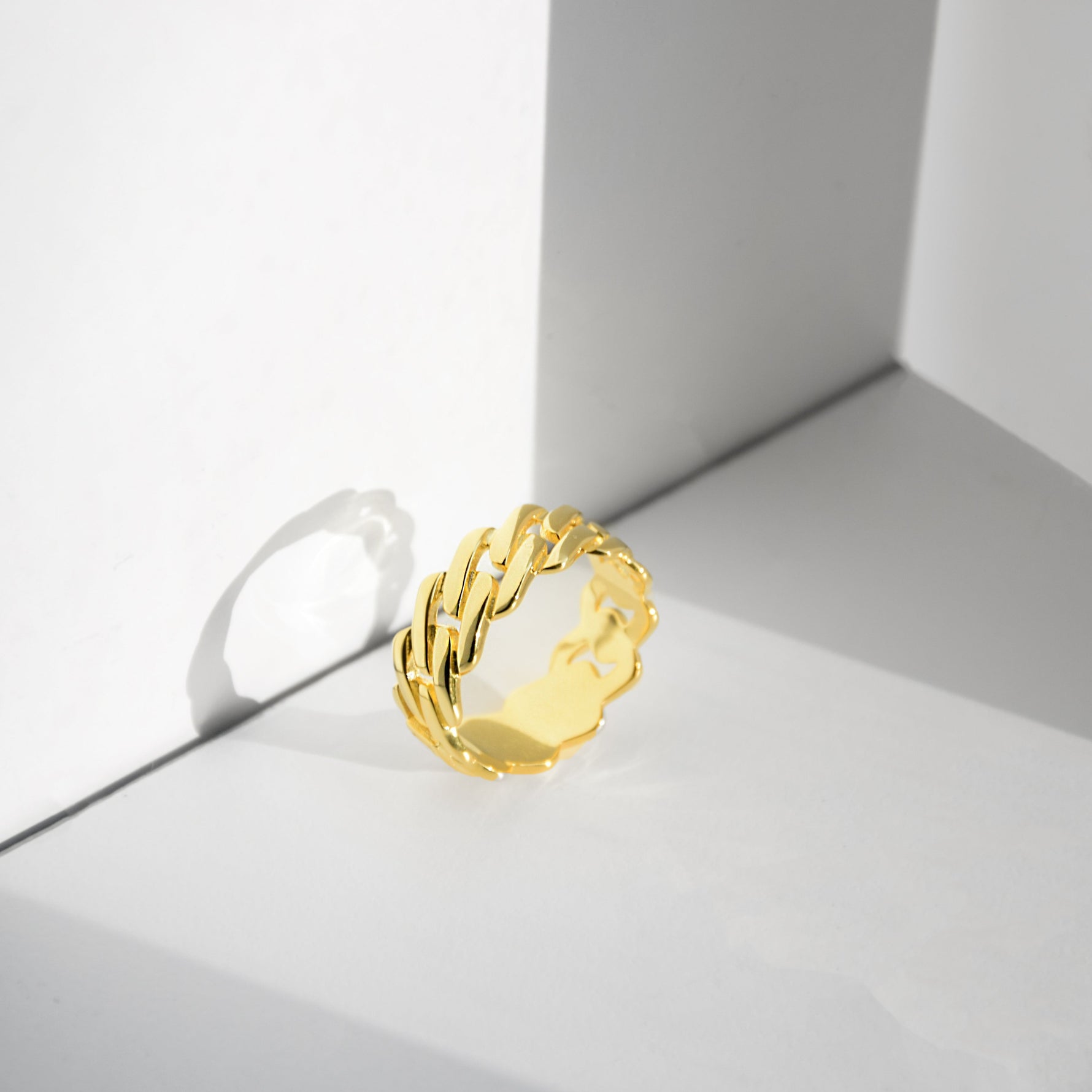 Ring CUBAN | 925 Silber - ROCK & STEEL GERMANY