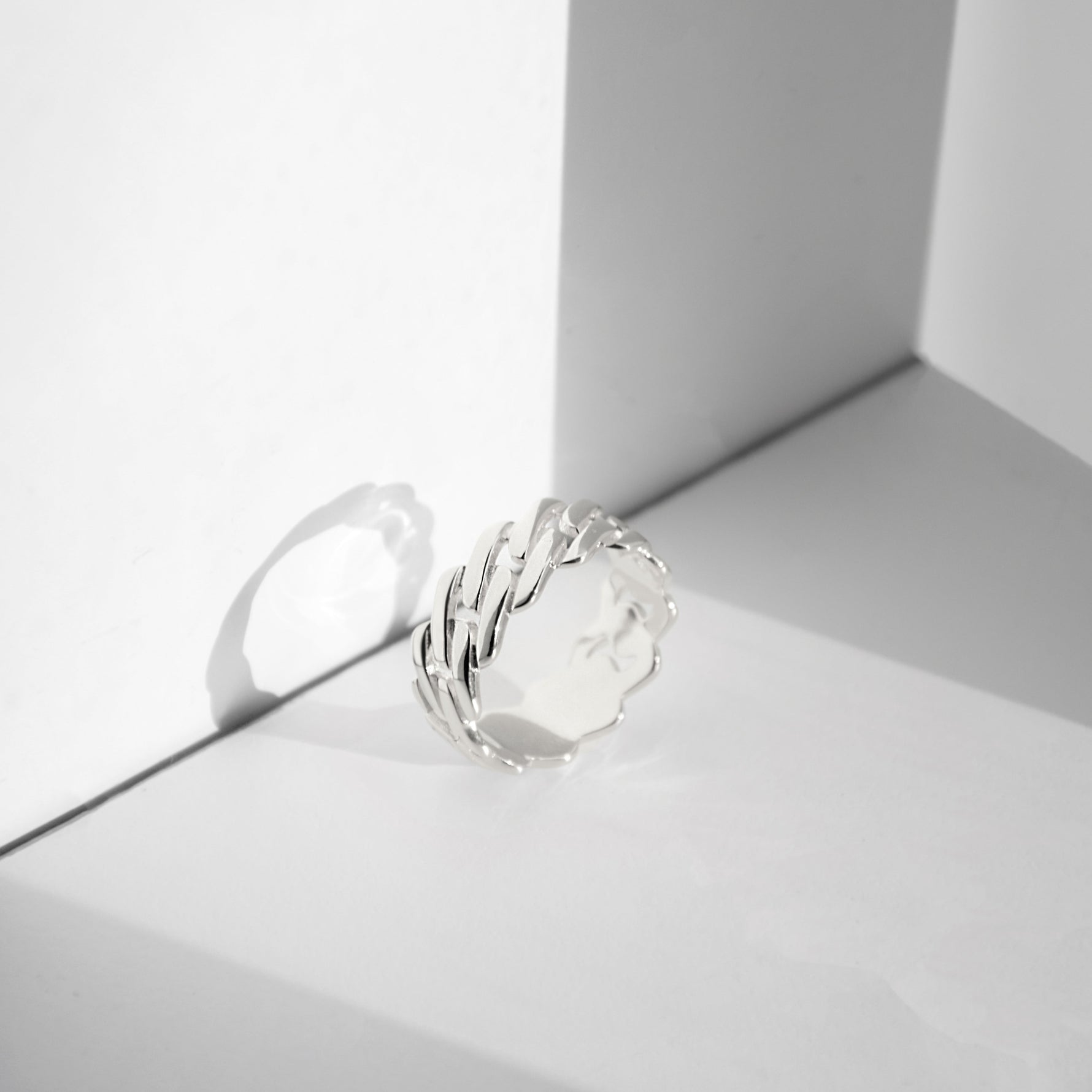 Ring CUBAN | 925 Silber - ROCK & STEEL GERMANY