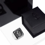 Ring ICON Sterling Silber | Einzigartig Herrenring | Rock & Steel Germany