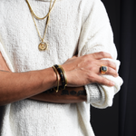 Armband Agate PEACE - ROCK & STEEL GERMANY