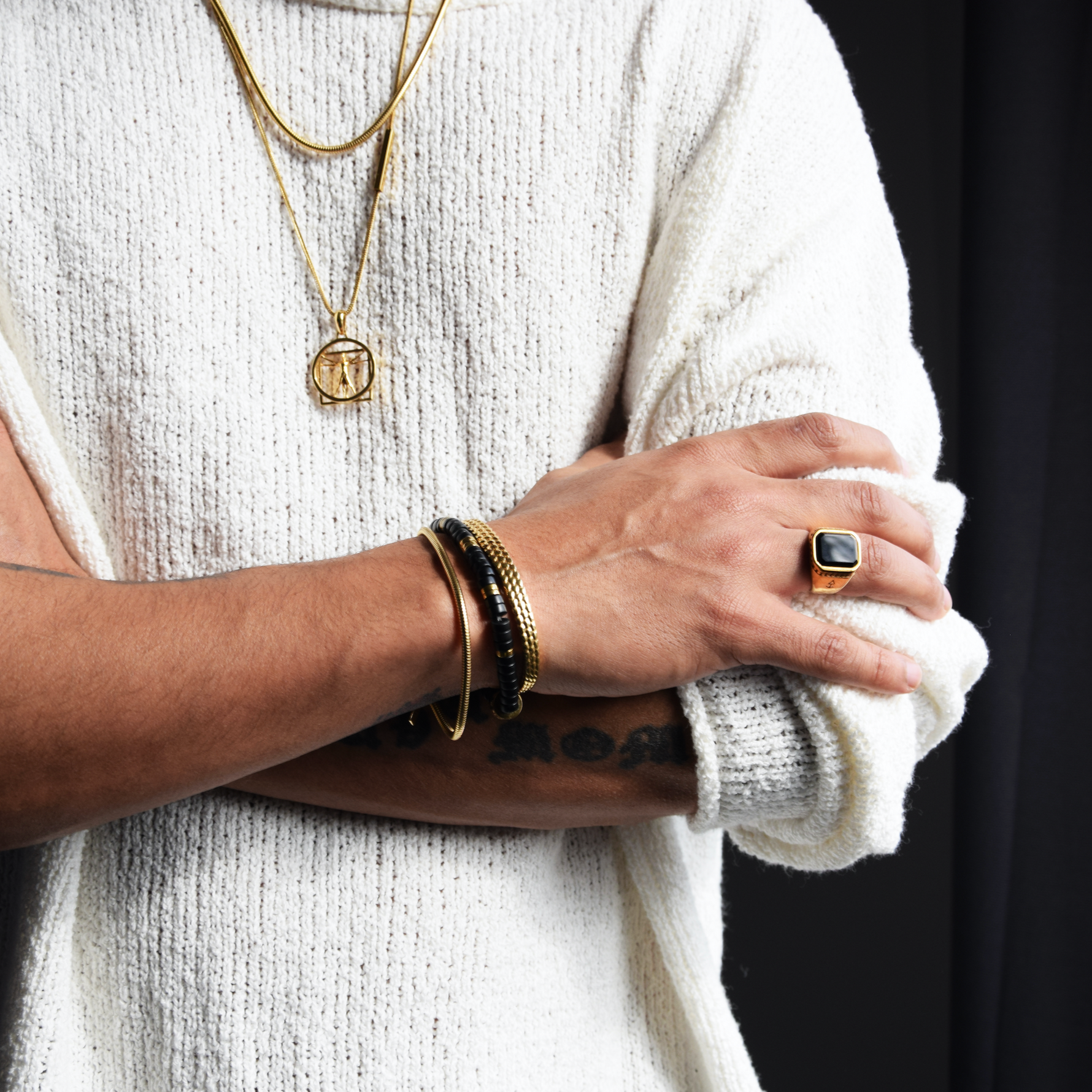 Armband Agate PEACE - ROCK & STEEL GERMANY