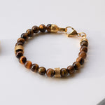 Armband ZEUS TIGEREYE - ROCK & STEEL GERMANY