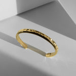 Armreif HAMMERED - ROCK & STEEL GERMANY