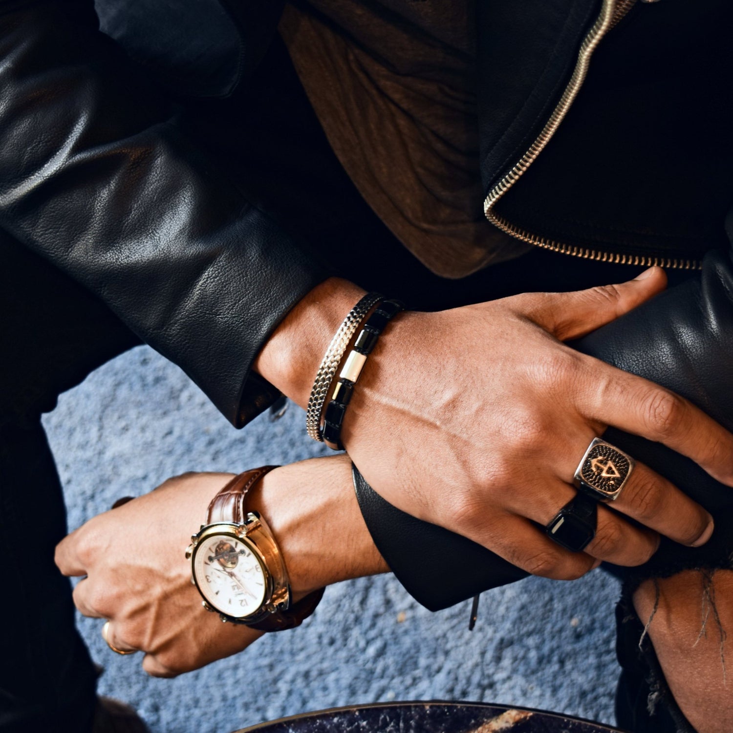 Armreif SNAKE - ROCK & STEEL GERMANY