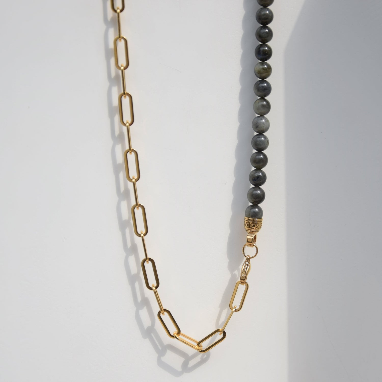 Kette BEADS BALI | Labradorit - ROCK & STEEL GERMANY