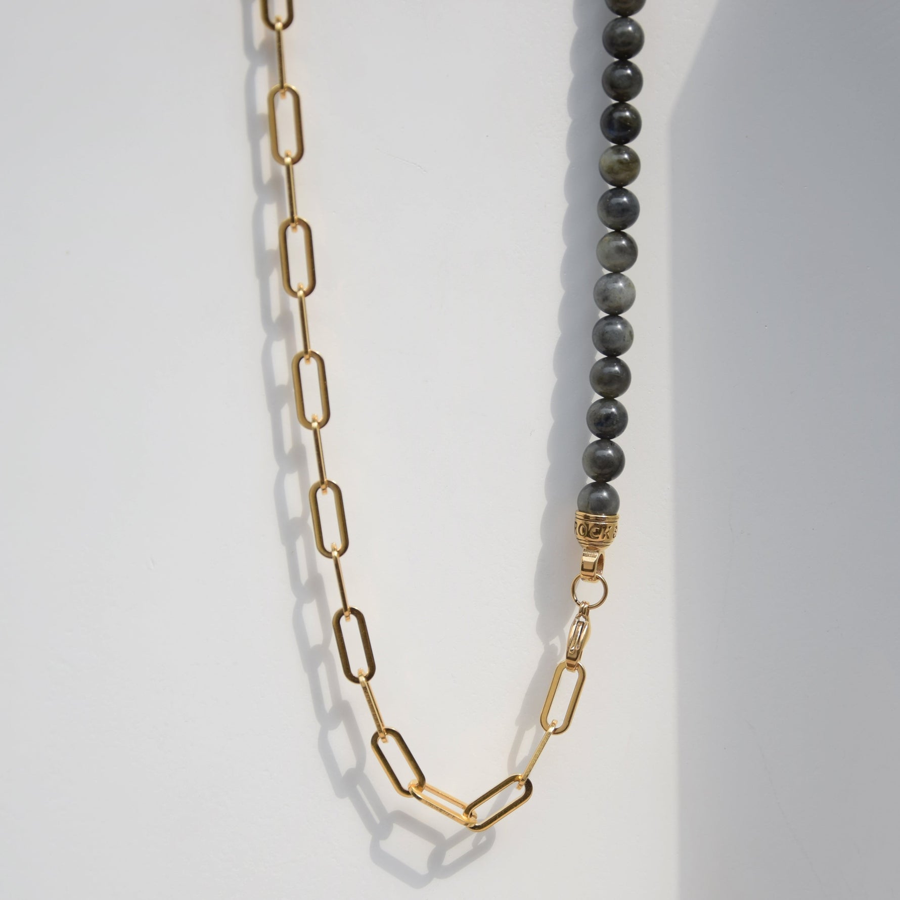 Kette BEADS BALI | Labradorit - ROCK & STEEL GERMANY