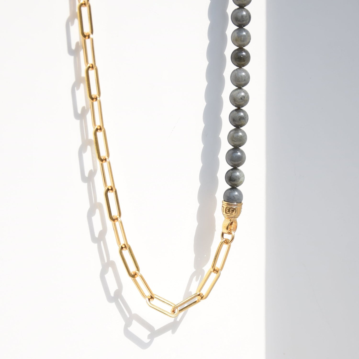 Kette BEADS BALI | Labradorit - ROCK & STEEL GERMANY