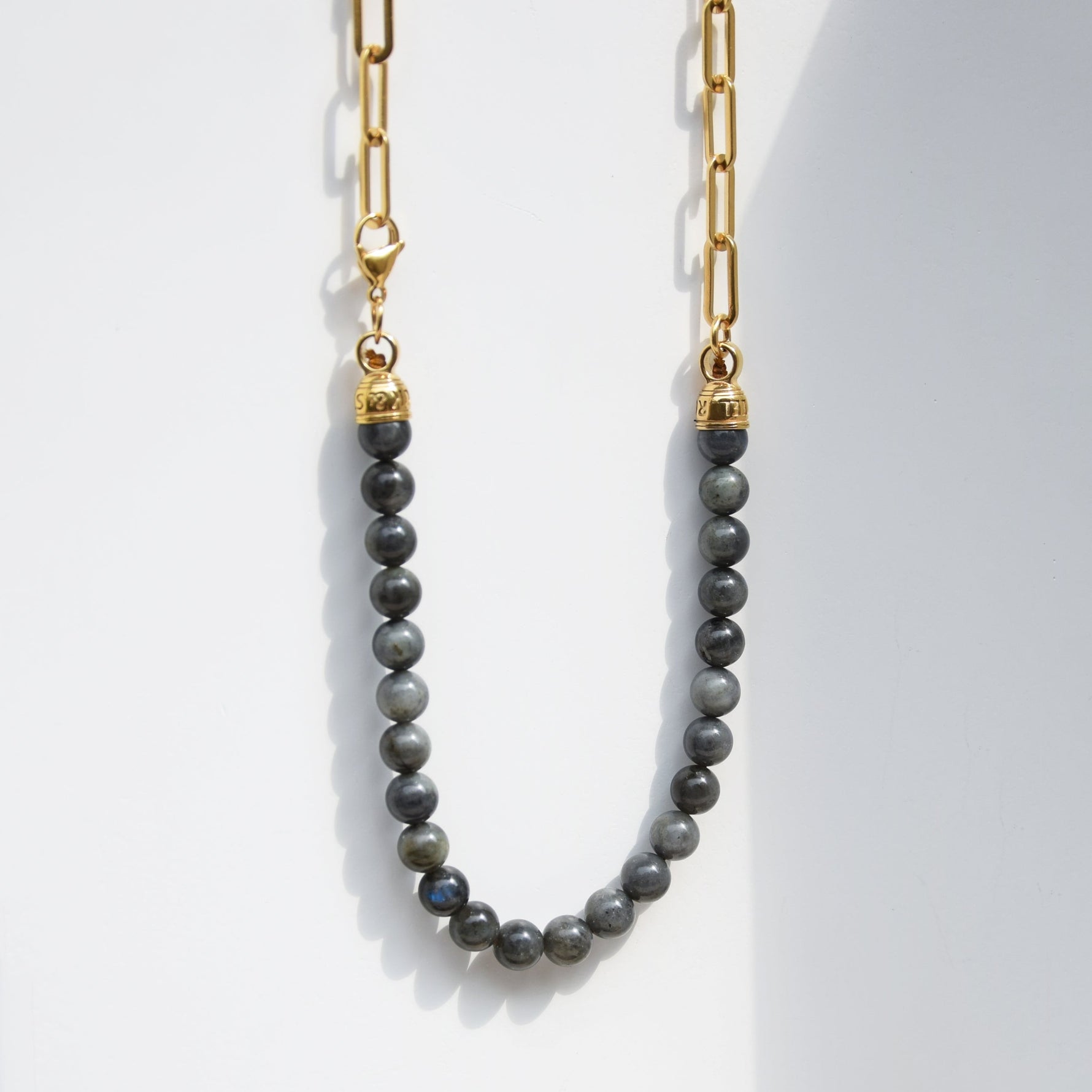 Kette BEADS BALI | Labradorit - ROCK & STEEL GERMANY