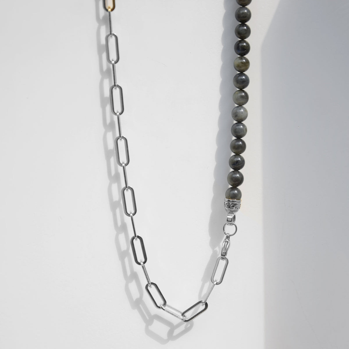 Kette BEADS BALI | Labradorit - ROCK & STEEL GERMANY