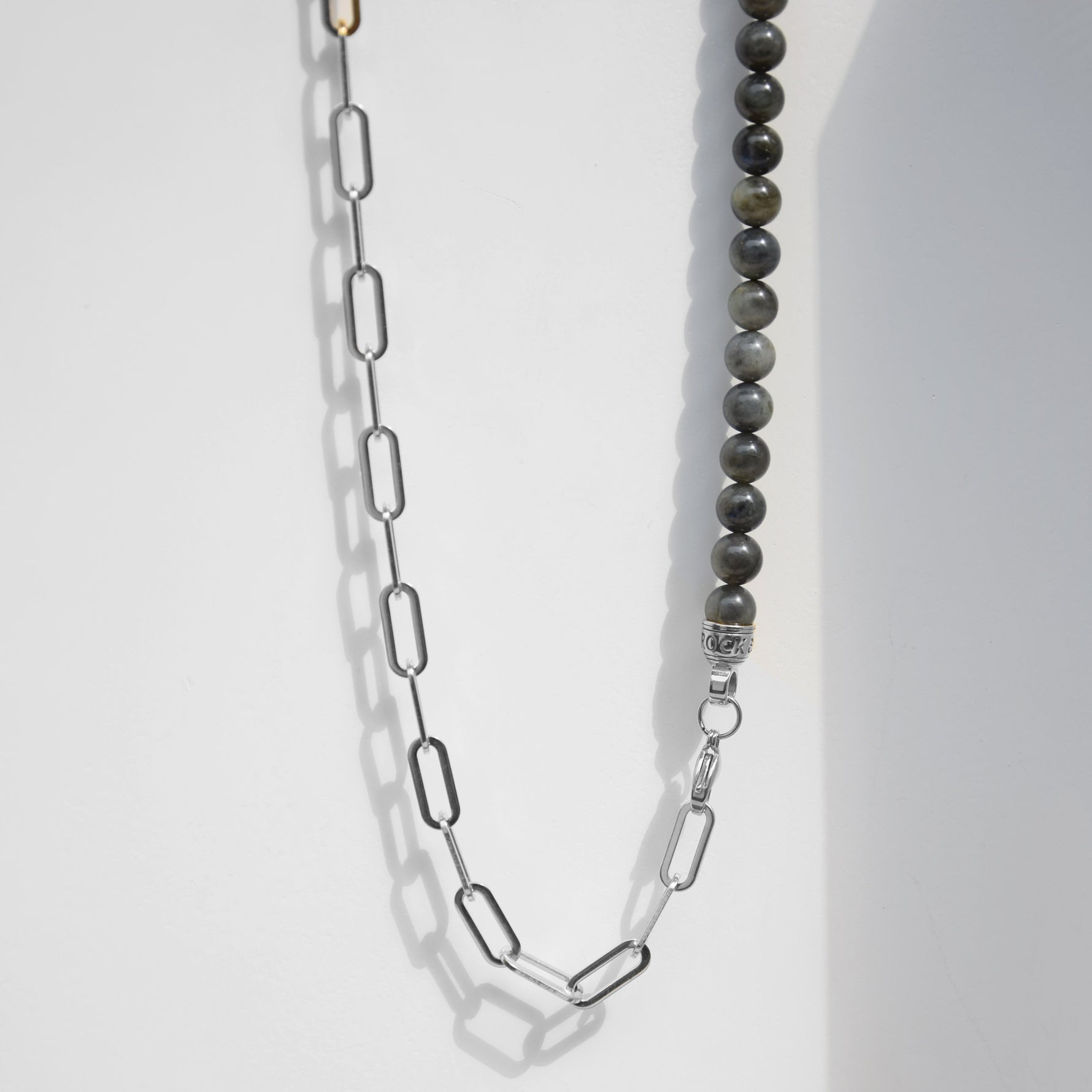 Kette BEADS BALI | Labradorit - ROCK & STEEL GERMANY