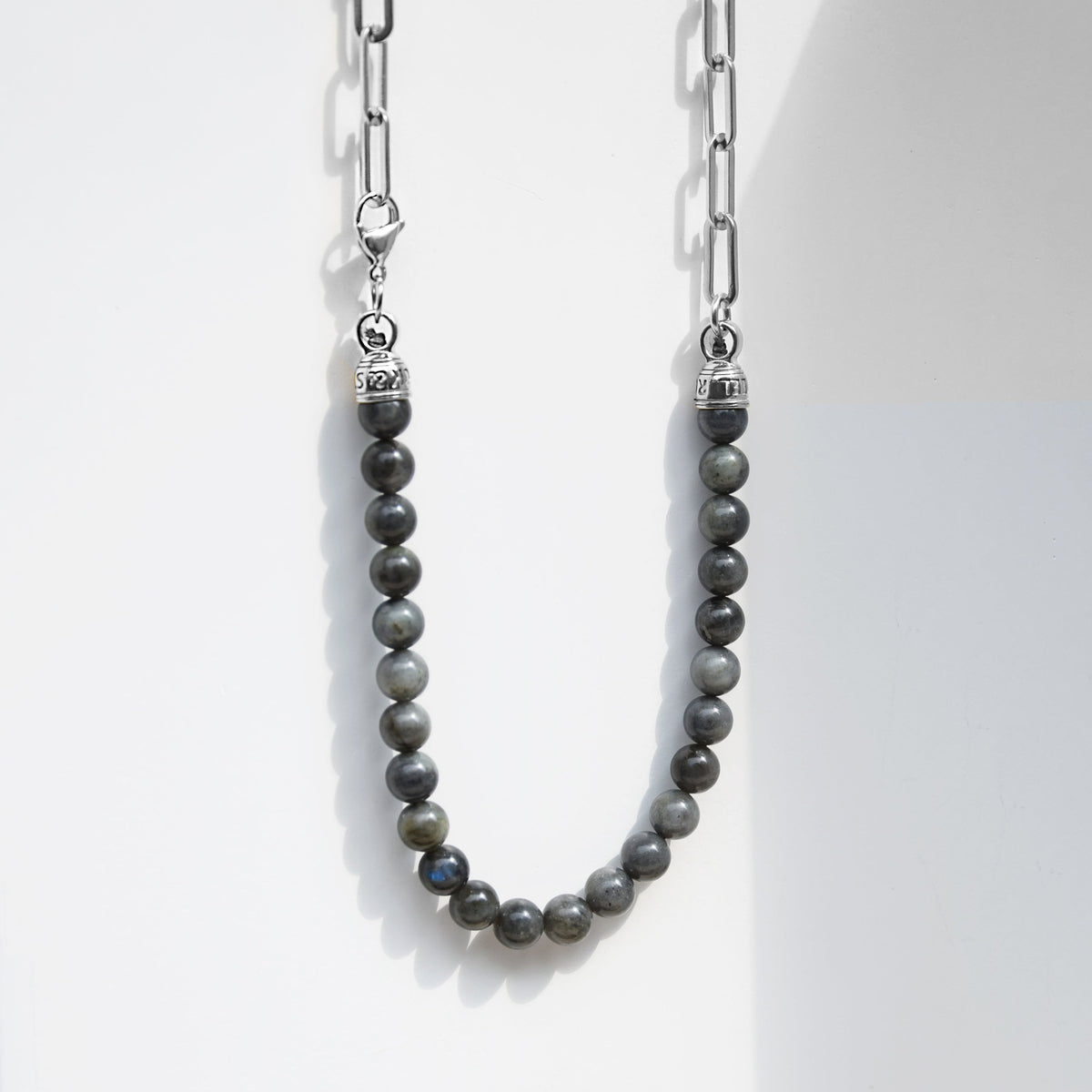 Kette BEADS BALI | Labradorit - ROCK & STEEL GERMANY