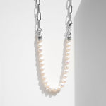 Kette BEADS BALI | Süßwasserperlen - ROCK & STEEL GERMANY