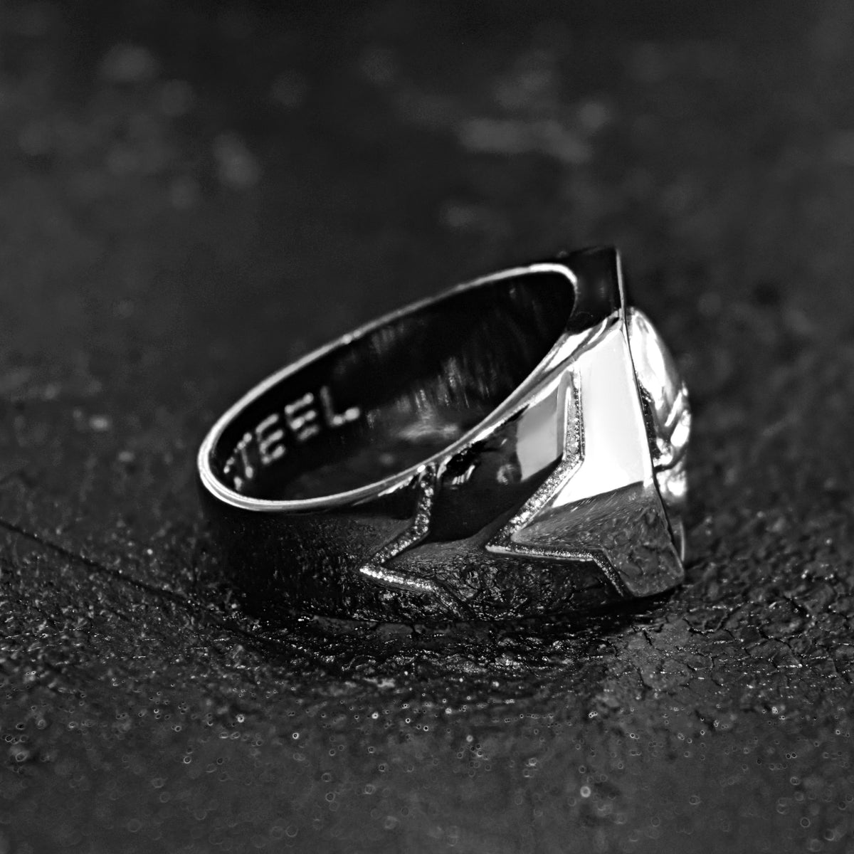 Ring BAD BOY Sterling Silber | 925 Sterlingsilber Herrenring | Rock & Steel Germany