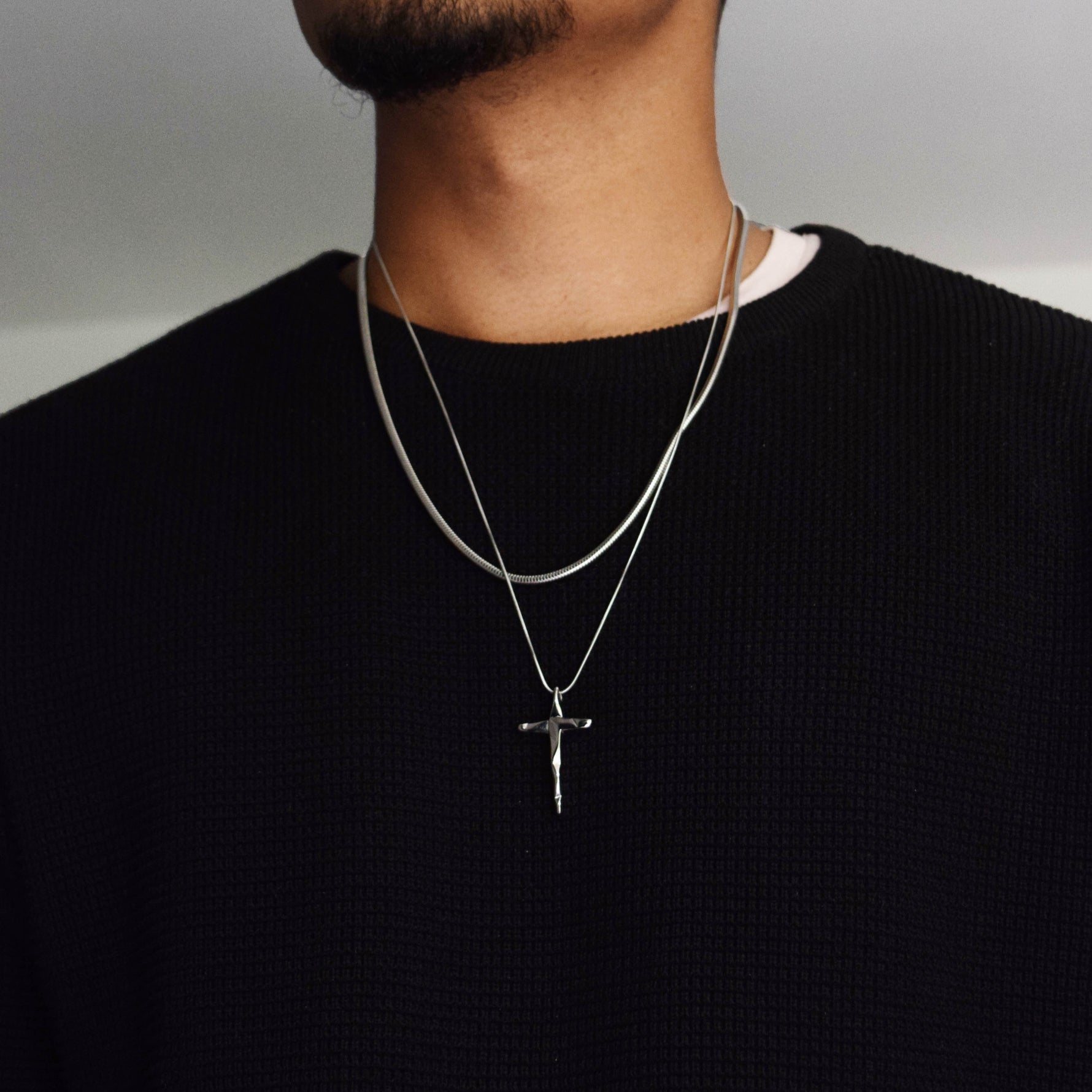 Kette REDEEMER - Gold Halsketten - Silber Halsketten - ROCK & STEEL GERMANY