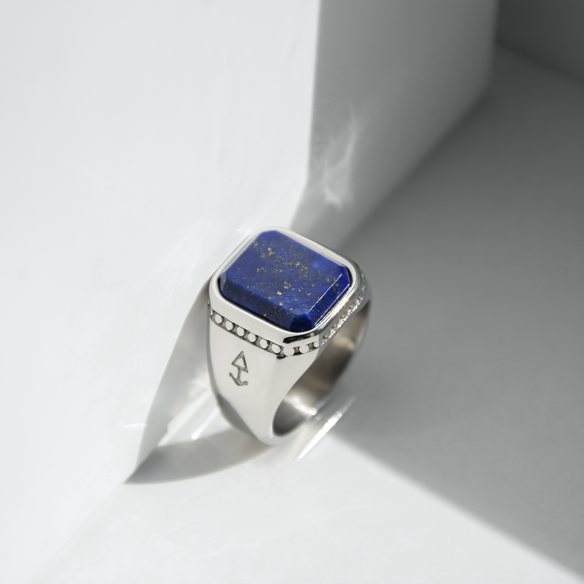 Ring Zeus Lapis Lazuli | Herrenring | Rock & Steel Germany