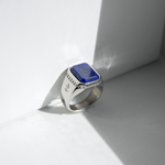 Ring Zeus Lapis Lazuli | Herrenring | Rock & Steel Germany