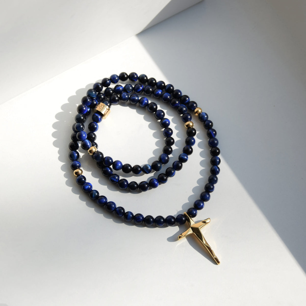 Kette KREUZ BLAU - ROCK & STEEL GERMANY