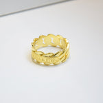 Ring CUBAN | 925 Silber - ROCK & STEEL GERMANY