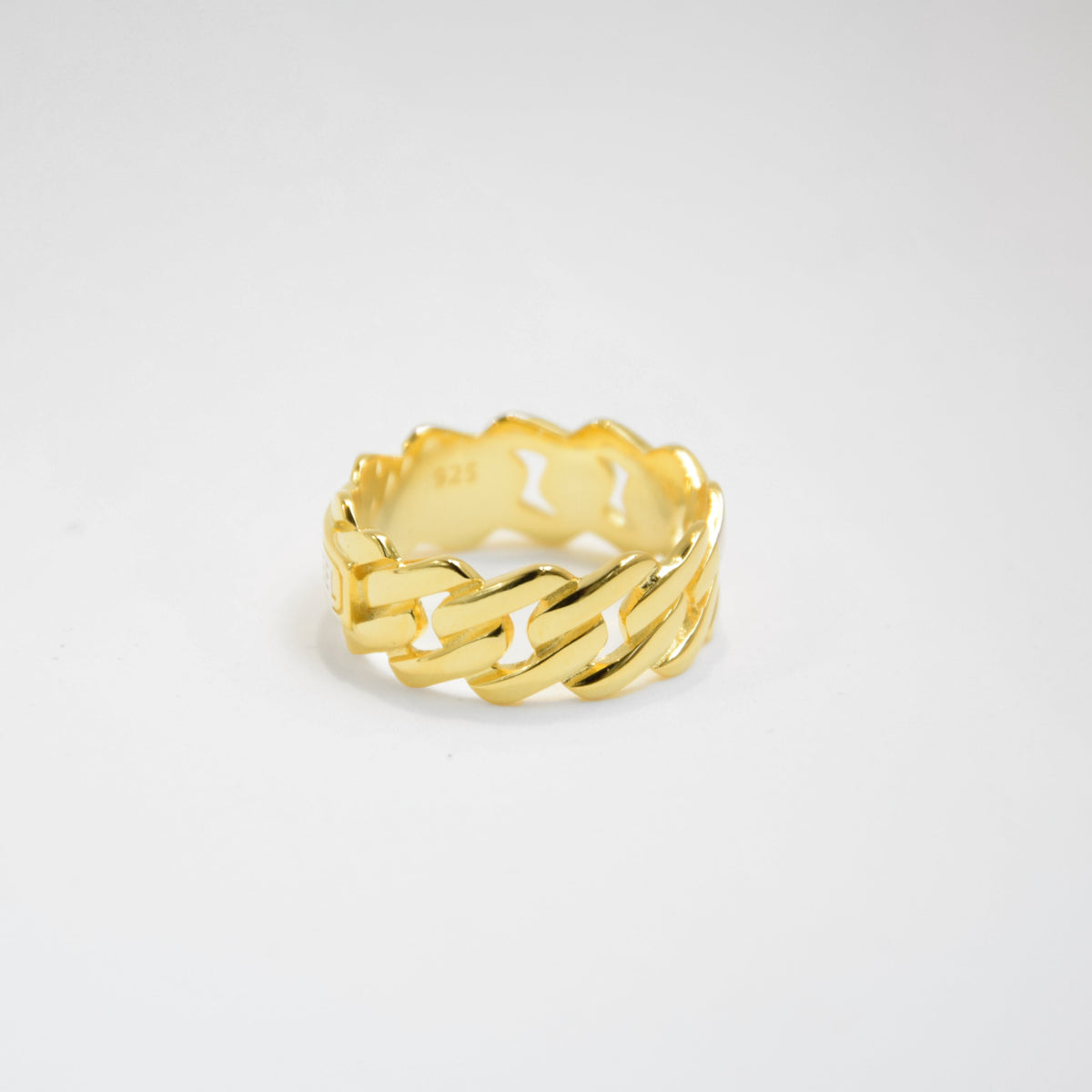 Ring CUBAN | 925 Silber - ROCK & STEEL GERMANY