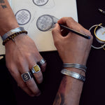 Wisdom Ring | Siegelring mit Glückszeichen | Wisdom Herrenring | Rock & Steel Germany