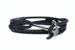 Armband Anker BLACK ON BLACK - ROCK & STEEL GERMANY